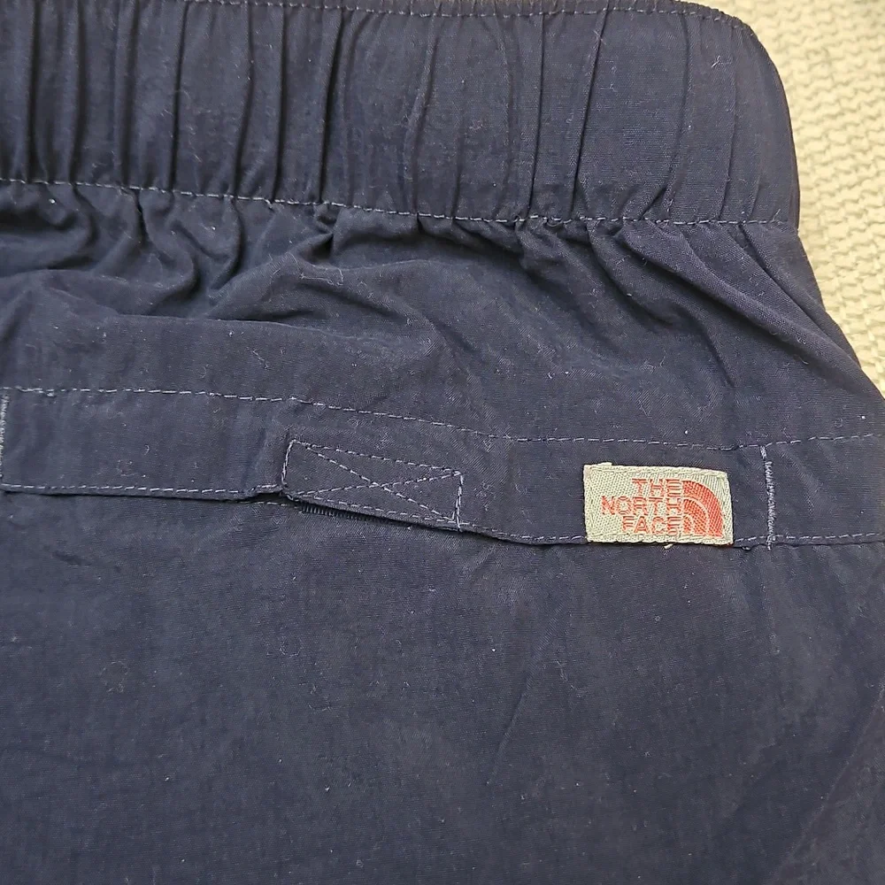 The North Face Men's Shorts Cargo Belted Medium Nylon Blue Outdoor